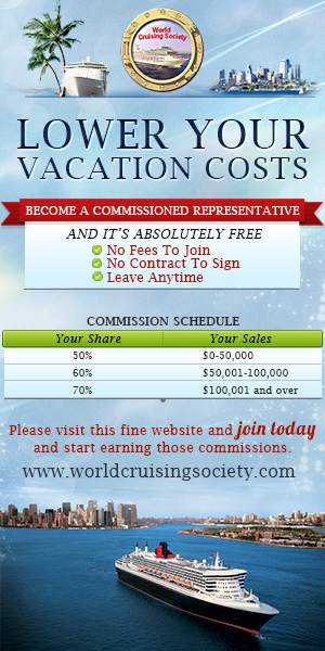 World Cruising Society is a CruiseCrazies Authorized Cruise Travel Agent