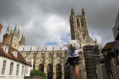 Crazie at Canterbury Cathedral