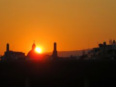 Sunrise over Athens