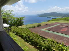 Where the swimming pool was