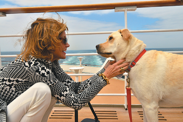 emotional support animals on cruise ships